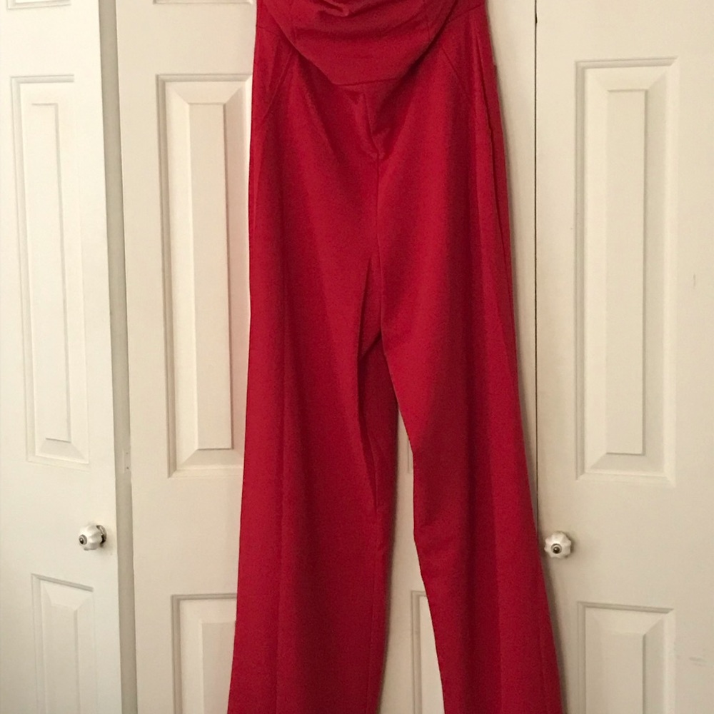 Large strapless jumpsuit